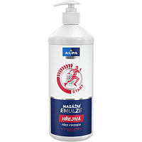 Alpa masaż żel rozgrzewający z imbirem, 1000 ml
