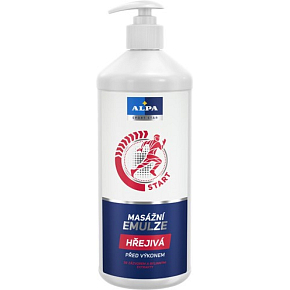 Alpa masaż żel rozgrzewający z imbirem, 1000 ml Alpa masaż żel rozgrzewający z imbirem, 1000 ml