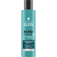 Gliss Scalp Balance głęboko oczyszczający szampon, 200 ml