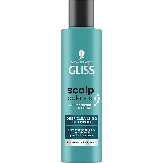 Gliss Scalp Balance głęboko oczyszczający szampon, 200 ml