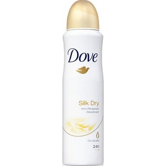 Dove Silk Dry antiperspirant deodorant sprej pro ženy 150 ml