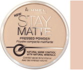 Rimmel London Stay Matte Powder puder 005 Silky Beige 14 g