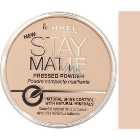 Rimmel London Stay Matte Powder puder 005 Silky Beige 14 g