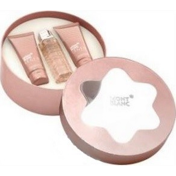 Montblanc Legend pour Femme parfémovaná voda pro ženy 75 ml + tělové mléko 100 ml + sprchový gel 100 ml, dárková sada