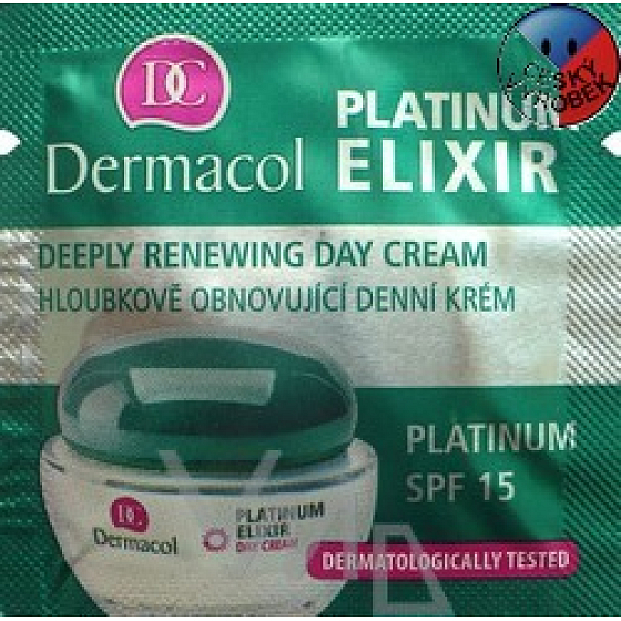 Dermacol Platinum Elixir hloubkově obnovující denní krém 1,5 ml