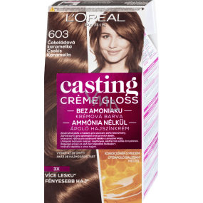 Loreal Paris Casting Creme Gloss farba do włosów 603 czekoladowy karmel