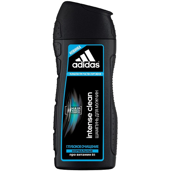 Adidas Intense Clean šampon pro normální vlasy pro muže 200 ml