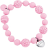 Ops! Objects Boule Bracelet náramek OPSBR-246 světle růžová