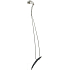 Naszyjnik srebrny z wisiorkiem 42 cm