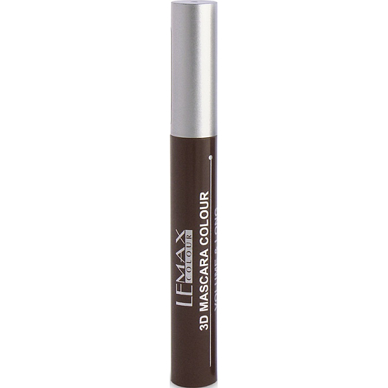 Lemax 3D Colour Volume & Long řasenka hnědá 14 ml