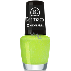 Dermacol Neon Polish Neonový lak na nehty 18 Aloha 5 ml