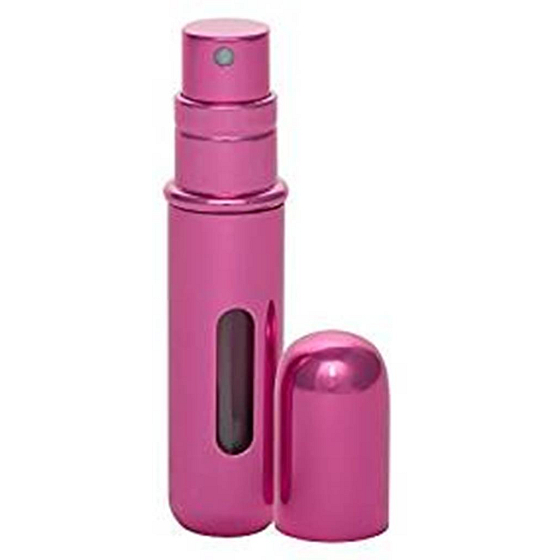 Pressit Perfume Refillable Atomiser napełniany flakon metaliczna różowa 4 ml
