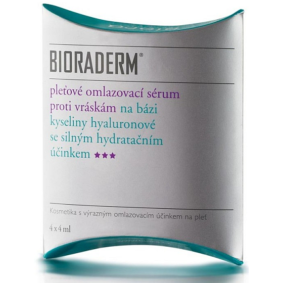 Bioraderm Omladzające serum do twarzy przeciw zmarszczkom 4 x 4 ml