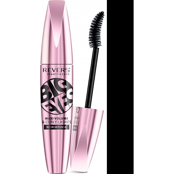 Revers Big Eyes Maxi Volume & Curly Lashes řasenka Black 10 ml