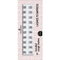 Essence Lashes To Impress sztuczne rzęsy 07 Bundled Single Lashes 20 sztuk