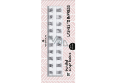 Essence Lashes To Impress sztuczne rzęsy 07 Bundled Single Lashes 20 sztuk