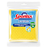 Spontex 3 Antibak gąbczasta ściereczka antybakteryjna żółta 18,5 x 20,5 cm 3 sztuki