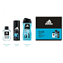 Adidas Ice Dive voda po holení 50 ml + sprchový gel 250 ml + deodorant sprej 150 ml, kosmetická sada