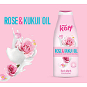 Keff Růže & Kukui olej mycí gel na tělo 500 ml