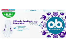 O.B. ExtraProtect Super Plus tampony, 16 ks