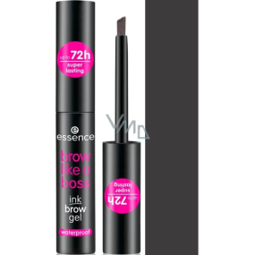 Essence Brow Like a Boss gel na obočí 04 Ash Brown 4 ml Essence Brow Like a Boss gel na obočí 04 Ash Brown 4 ml