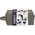 Nivea Men Feeling Sensitive Invisible Black & White Original kuličkový antiperspirant roll-on 50 ml + Sensitive balzám po holení 100 ml + Sensitive gel na holení 200 ml + Labello for Men Active Care balzám na rty 4,8 g + kosmetická taška, kosmetická sada pro muže
