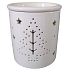 Aromalampa Choinka porcelanowa biała 9 x 11 cm