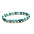 Larimar bransoletka 8,5mm/16 - 17cm, miłość, spokój, równowaga