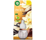 Air Wick Essential Oils Vanilla & Shea Butter - Vanilka a bambucké máslo, elektrický osvěžovač náhradní náplň 19 ml