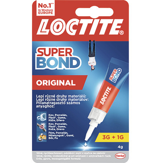 Loctite Super Attak uniwersalne klej do w sekundach, 4 g