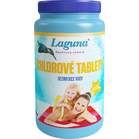 Laguna tabletki chloru do dezynfekcji wody basenowej, 1 kg