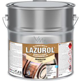 Lazurol Pragolesk C1037 lak nitrocelulozowy na drewno 9 l