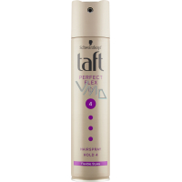 Taft Perfect Flex, lak na vlasy ultra silně tužící, síla fixace 4, 250 ml