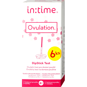Primeros Intime test owulacyjny DipStick, 6 sztuk Primeros Intime test owulacyjny DipStick, 6 sztuk