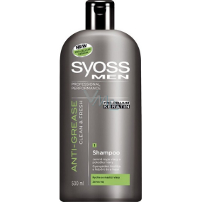 Syoss Men Anti-Grease Clean & Fresh šampon na vlasy pro každý den 500 ml