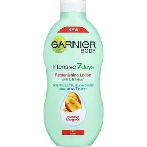 Garnier Intensive 7 days zjemňující tělové mléko s mangovým olejem 250 ml