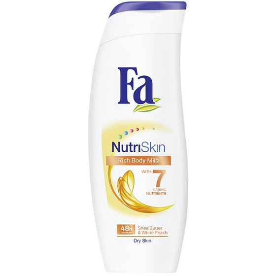 Fa NutriSkin Intensively Caring White Peach Bílá broskev tělové mléko 250 ml