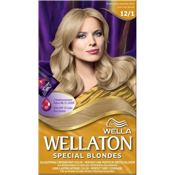 Wella Wellaton krémová barva na vlasy 12/1 Světle popelavá blond