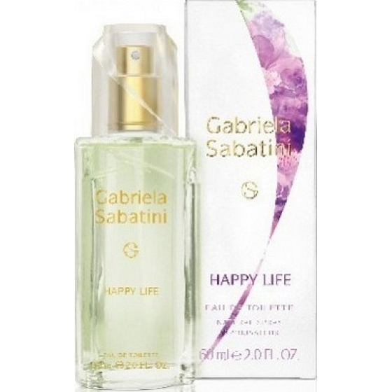 Gabriela Sabatini Happy Life toaletní voda pro ženy 60 ml