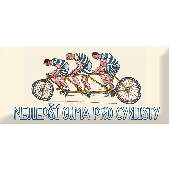Bohemia Gifts Love Condoms dárkový kondom Nejlepší guma pro cyklisty 1 kus