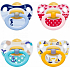 Nuk Classic Happy Kids ortodontické latexové šidítko 6-18 měsíců 1 kus