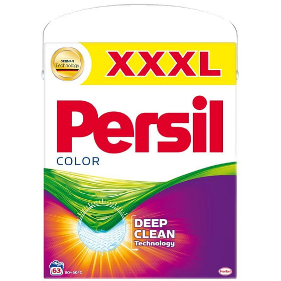 Persil Deep Clean Color prací prášek na barevné prádlo box 63 dávek 4,095 kg