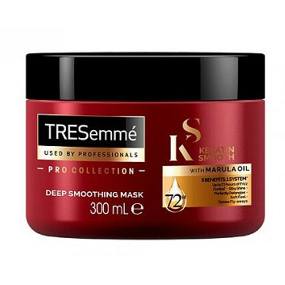 TRESemmé Keratin Smooth maska s keratinem pro suché a poškozené vlasy, oplachová 300 ml