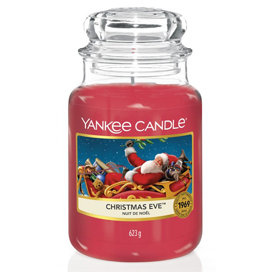 Yankee Candle Christmas Eve - Štědrý večer vonná svíčka Classic velká sklo 625 g Christmas 2020