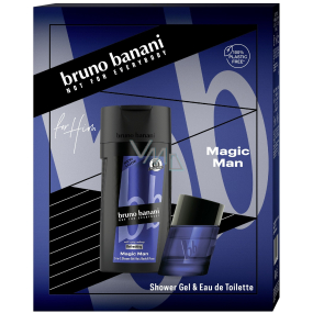 Bruno Banani Magic toaletní voda 30 ml + sprchový gel 50 ml, dárková sada pro muže Bruno Banani Magic toaletní voda 30 ml + sprchový gel 50 ml, dárková sada pro muže