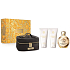 Versace Eros pour Femme woda perfumowana 100 ml + mleczko do ciała 100 ml + żel pod prysznic 100 ml + kuferek, zestaw prezentowy dla kobiet