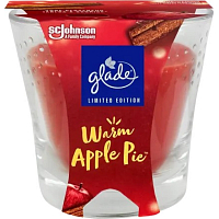 Glade svíčka vonná Maxi Warm Apple Pie, 204 g