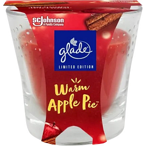 Glade svíčka vonná Maxi Warm Apple Pie, 204 g