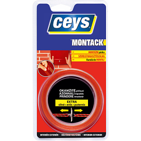 Ceys Montack Express dwustronna taśma montażowa, 19 mm × 2,5 m