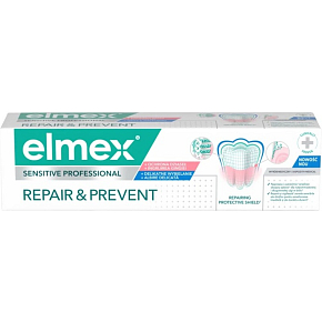 Elmex Sensitive Professional Repair & Prevent Gentle White pasta do zębów dla wrażliwych zębów, 75 ml
